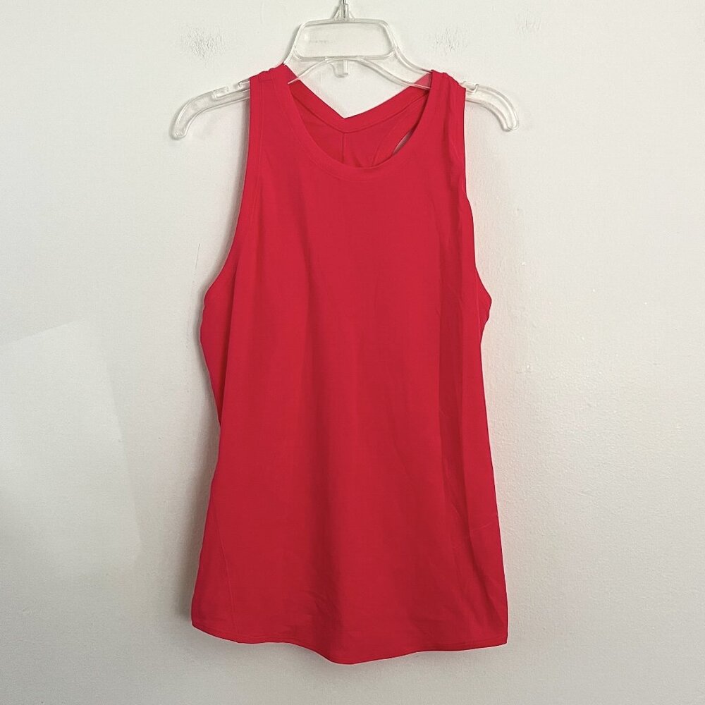 lululemon / hot pink racerback tank top M